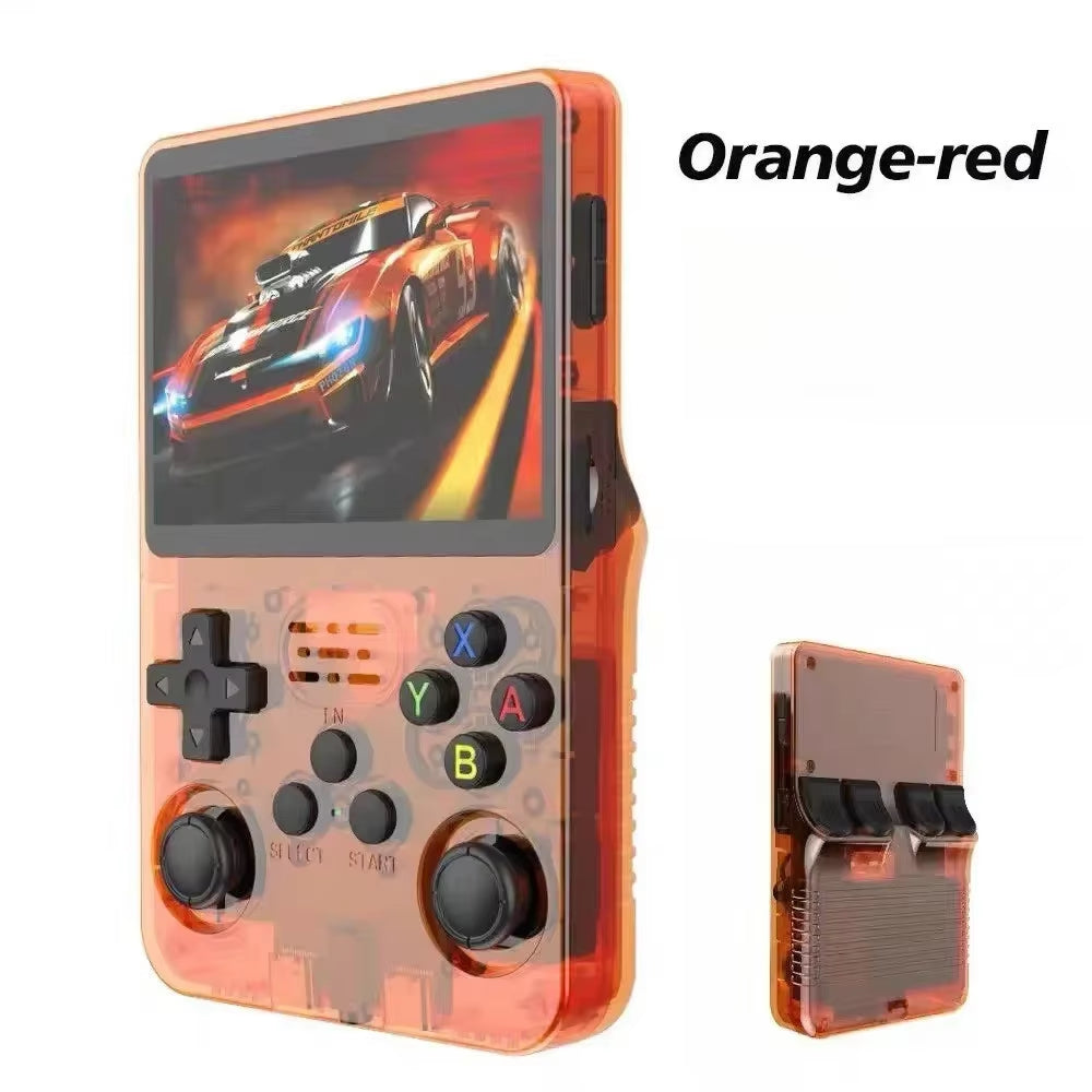R36S Retro Handheld Video Game Console ARKOS System 3.5 Inch IPS Screen Classic Portable Pocket Video Player 128G Games Boy Gift