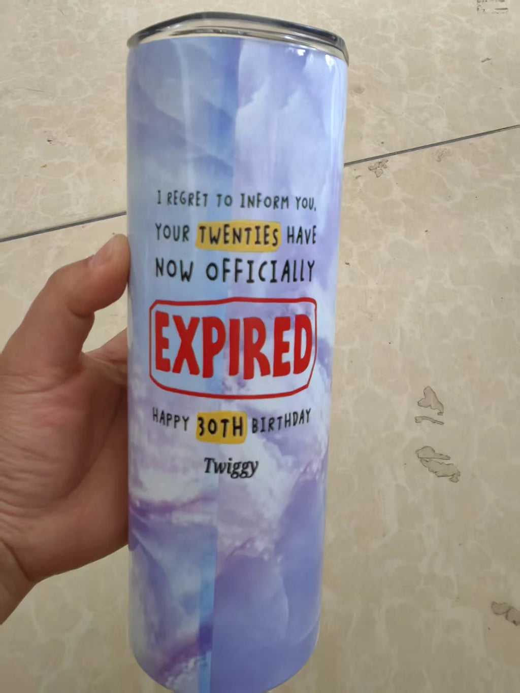 Elegant Temperature Control Travel Mug