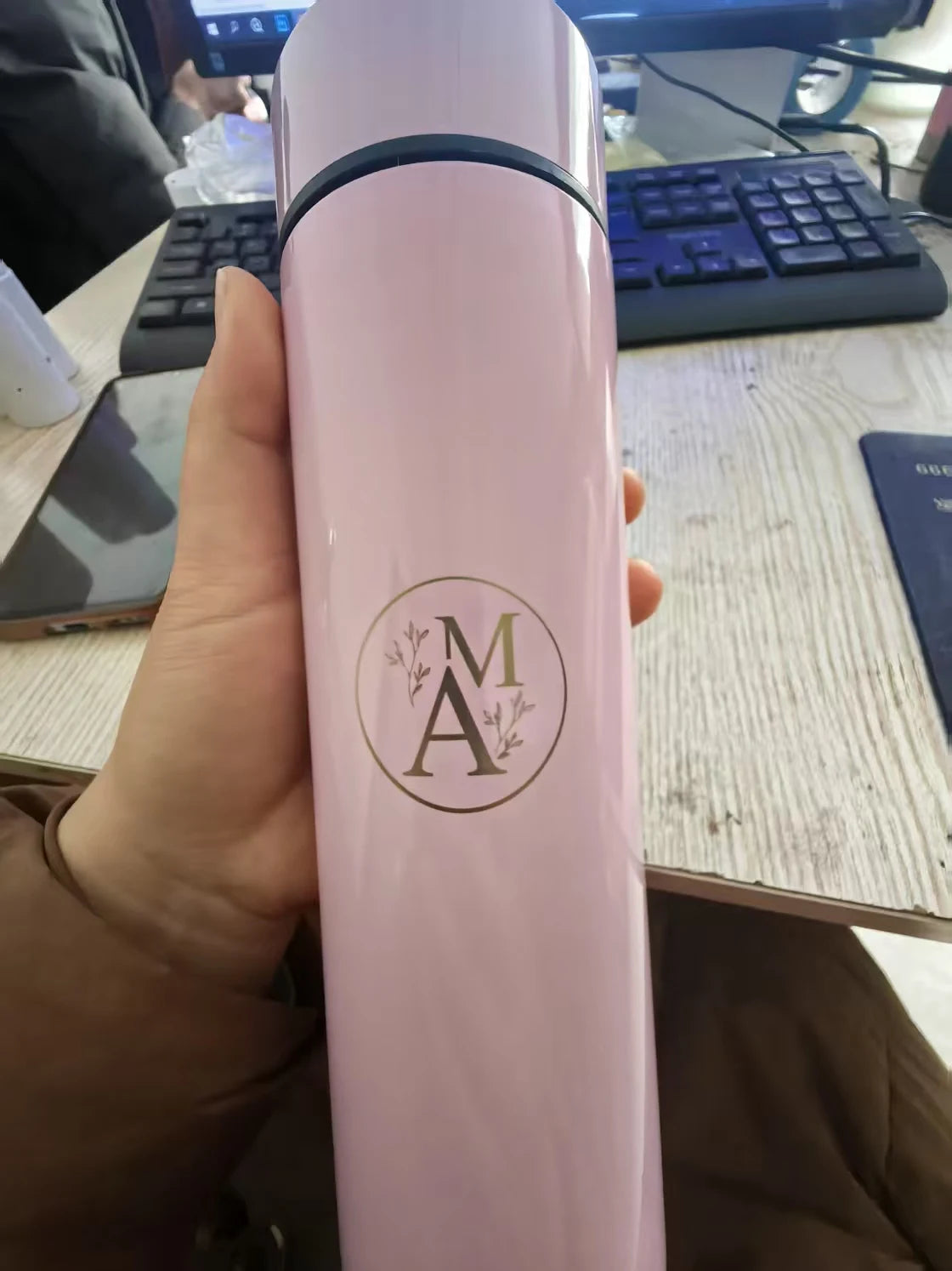 Elegant Temperature Control Travel Mug