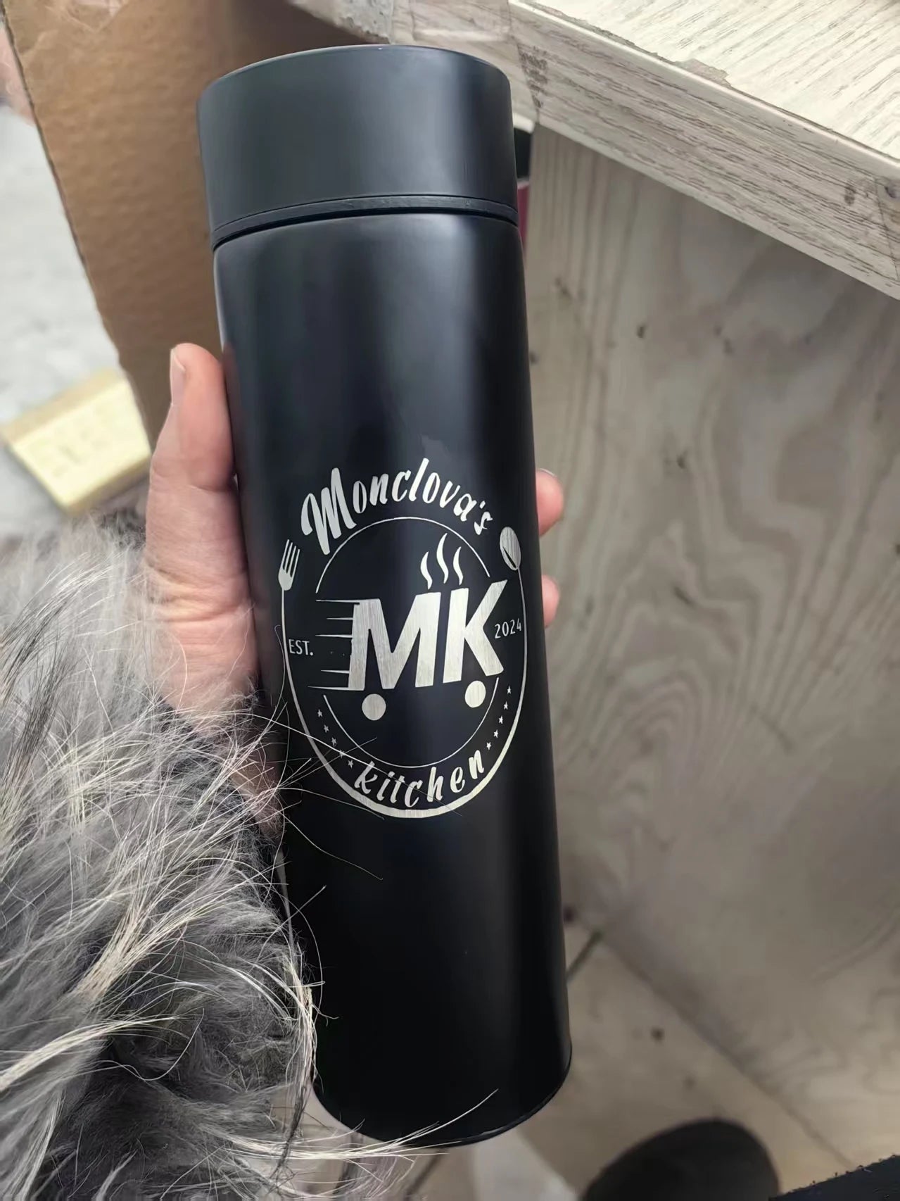 Elegant Temperature Control Travel Mug